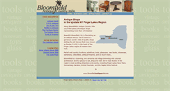 Desktop Screenshot of bloomfieldantiquemile.com